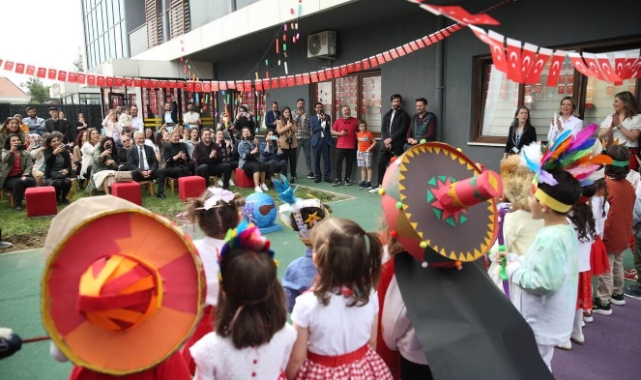 23 Nisan Ulusal Egemenlik ve Çocuk Bayramı’nı,  hazırladıkları gösterilerle coşkuyla kutladı