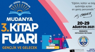 3. Mudanya kitap fuarında geri sayım başladı