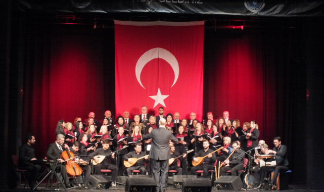 Gençleşen Türküler Türk halk müziği etkinliği yapıldı