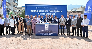 Bursa, kentsel dönüşümle güzelleşiyor