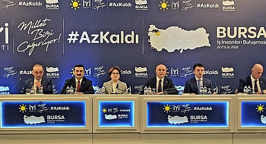 AKŞENER’E BURSA’DA  İŞ DÜNYASINA SESLENDİ