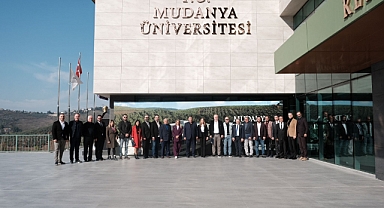 BTSO EĞİTİM KOMİTESİ ÜYELERİ MUDANYA ÜNİVERSİTESİNDE BİR ARAYA GELDİ.