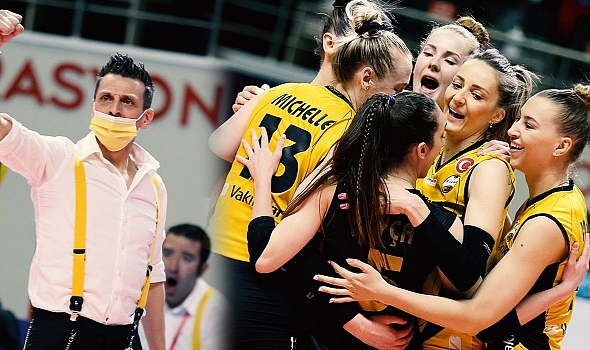 Kupa Voley'de şampiyon VakıfBank! Fenerbahçe Opet set alamadı