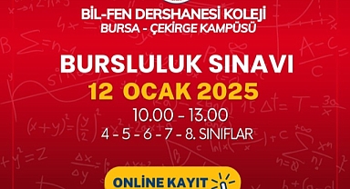 Bil-Fen Dershanesi ve Okulları Çekirge Kampüsü'nden Özel Bursluluk Sınavı!
