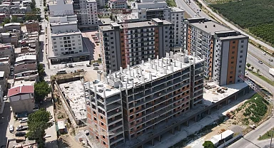 Bursa Yıldırım'da 'Ulus Kentsel Dönüşüm Projesi' yolun yarısında