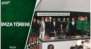 Bursaspor'da yeni transfer için tanıtım toplantısı